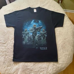 SOLD 2009 halo wars video game promo t shirt